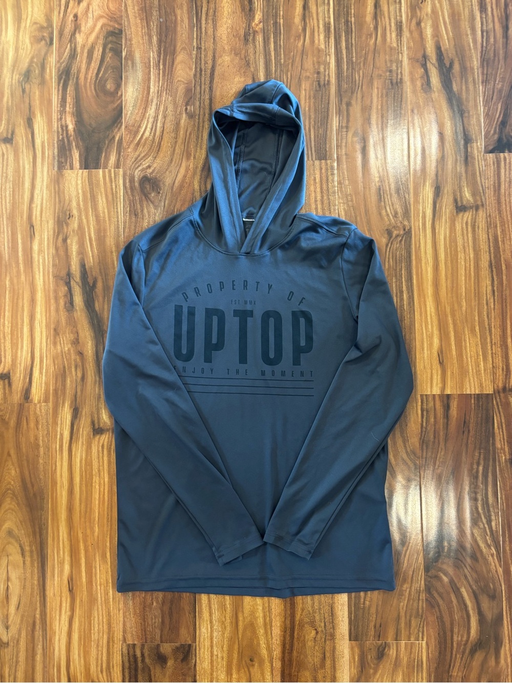 Official UPTOP Graphic Lightweight Hoodie - Dark Grey - Youth XL